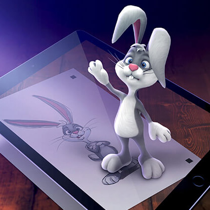 Archy the rabbit game top menu