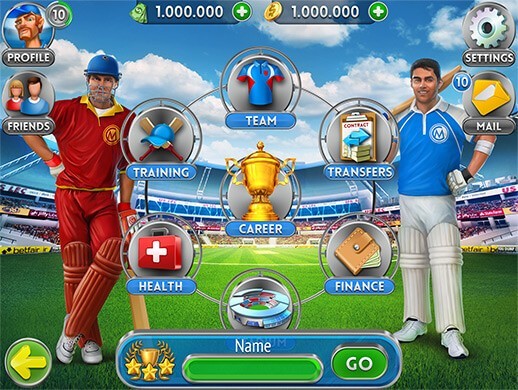 Sports game development by Game-Ace for Cricket